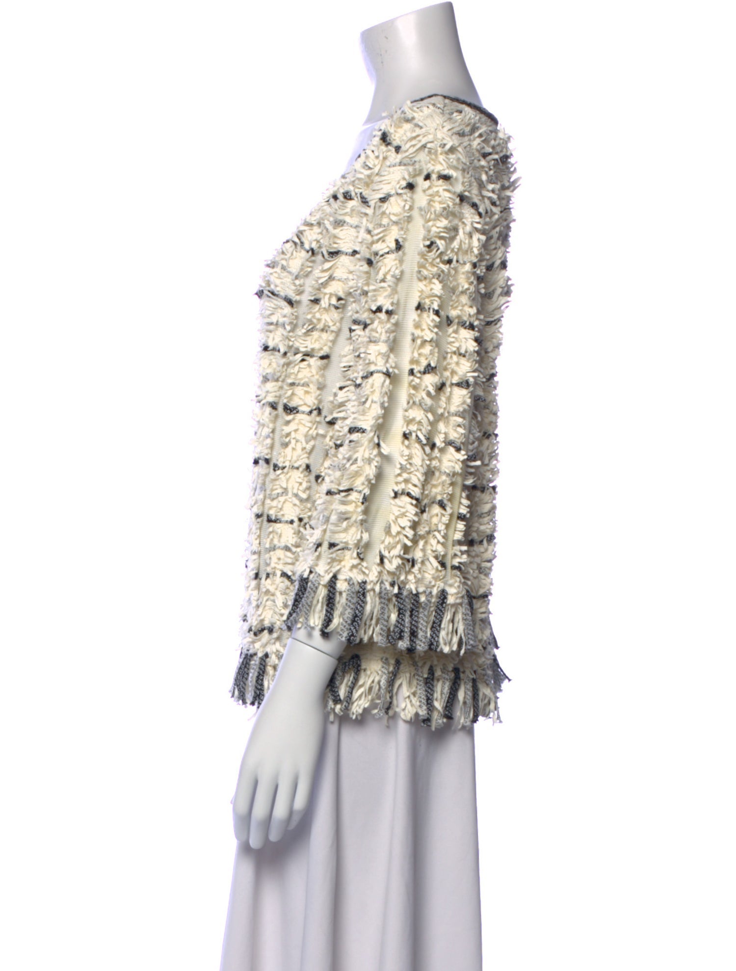 Chanel 2018 Printed Blouse